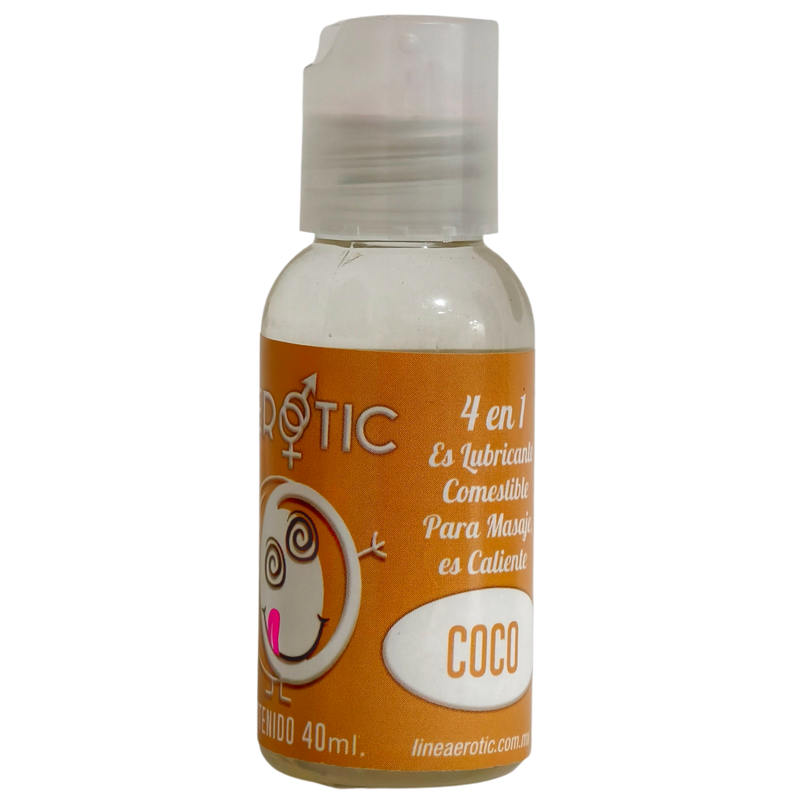 Lubricante 4 en 1 Sabor Coco