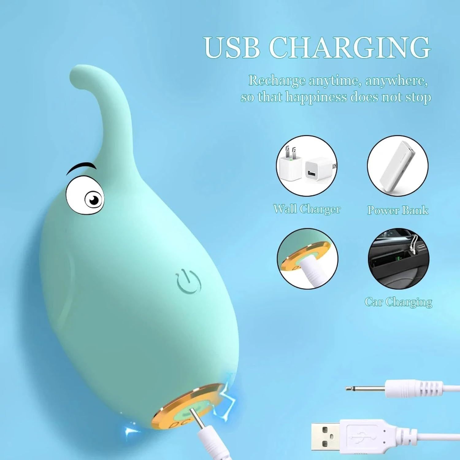 Elefante Vibrador Lilo Recargable 