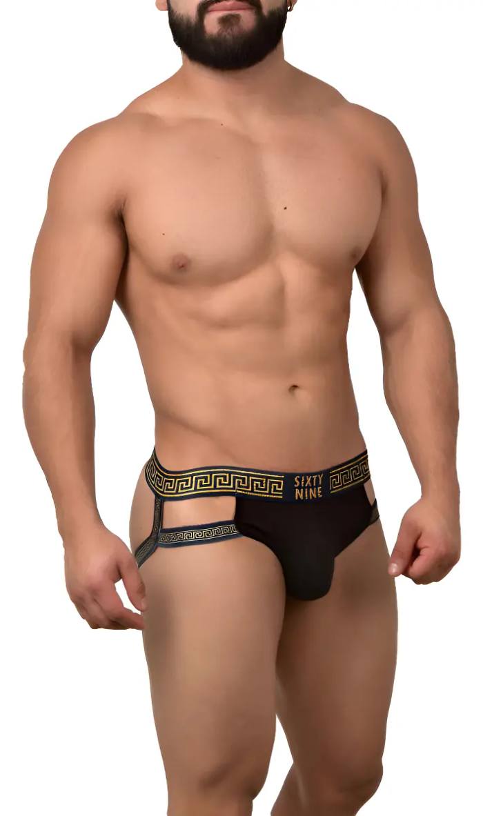 Jockstrap Grecas Sixty Nine Negro