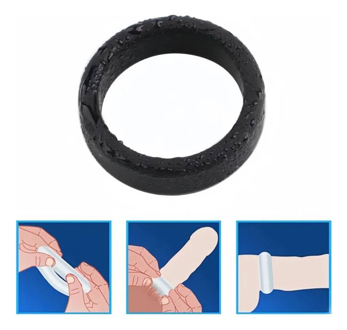 Anillo Para Pene Silicona 35mm