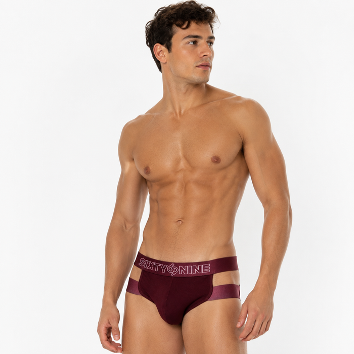 Jockstrap Sixty Nine Borgoña