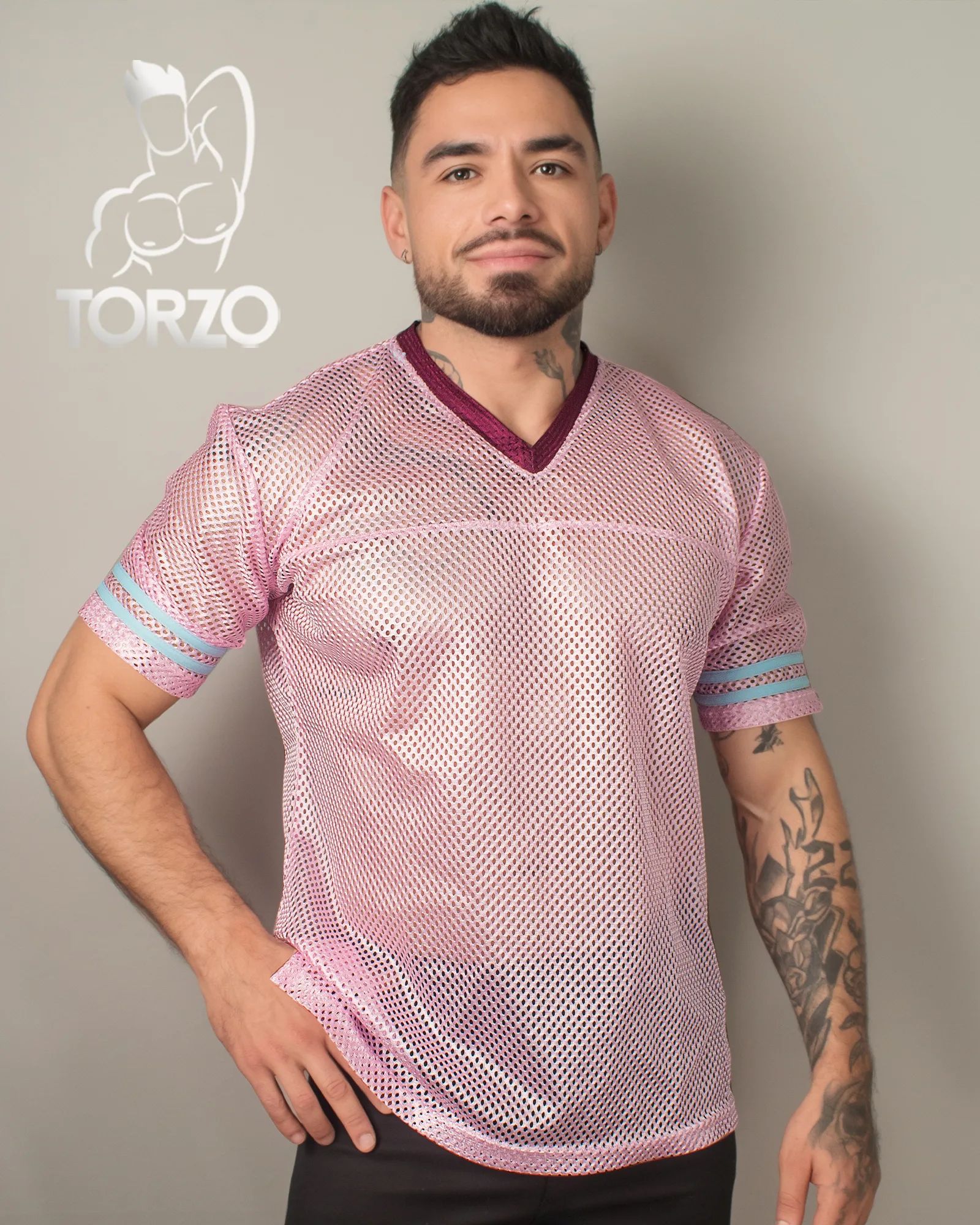 T-Shirt Oversize Rosa TORZO