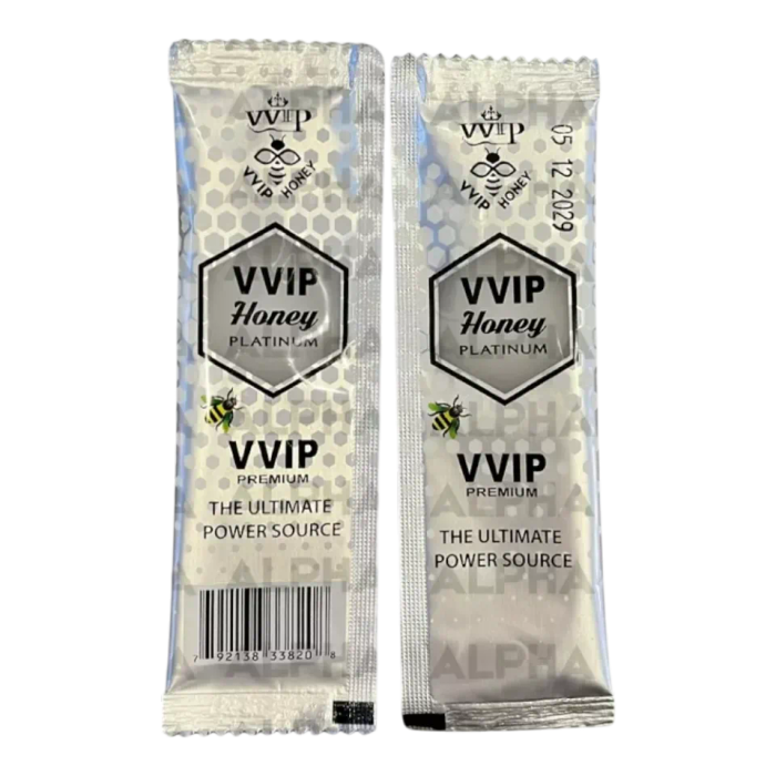 Miel Vigorizante VVIP Premium Platinum 20g 1 pieza