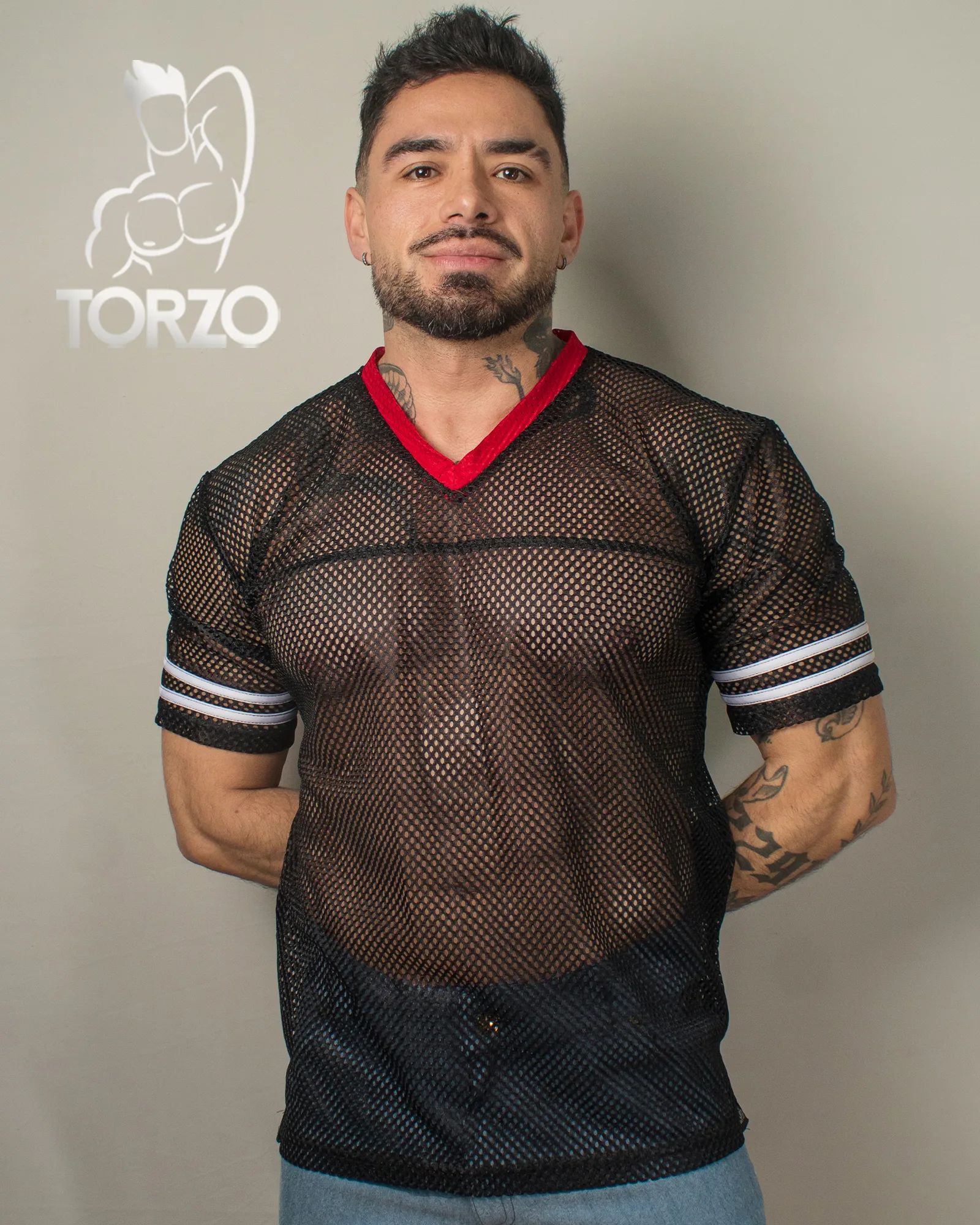 T-Shirt Oversize Negra TORZO